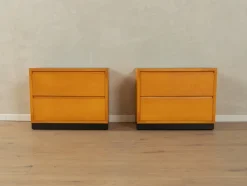 Pamono Bedside Tables from WK Möbel, 1950s, Set of 2> Nightstands