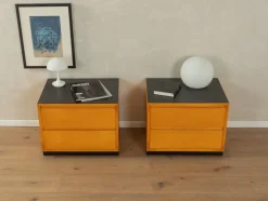 Pamono Bedside Tables from WK Möbel, 1950s, Set of 2> Nightstands