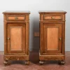 Pamono Bedside Tables, Late 19th Century, Set of 2> Nightstands