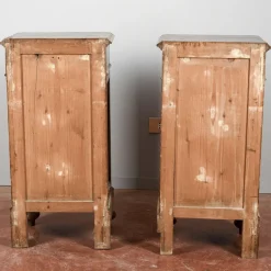Pamono Bedside Tables, Late 19th Century, Set of 2><noscript><img width=