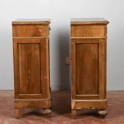 Pamono Bedside Tables, Late 19th Century, Set of 2><noscript><img width=