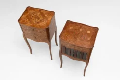 Pamono Bedside Tables, 1930s, Set of 2