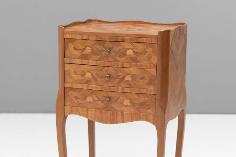 Pamono Bedside Tables, 1930s, Set of 2