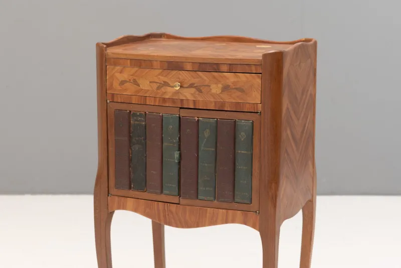 Pamono Bedside Tables, 1930s, Set of 2