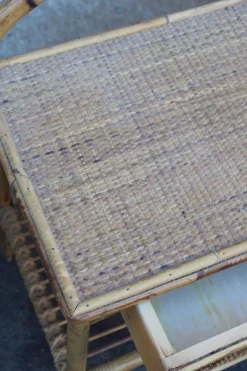 Pamono Bedside Tables with Drawer and Shelf, 1950s, Set of 2><noscript><img width=