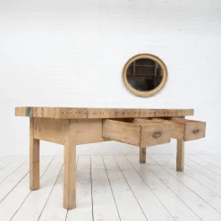 Pamono Beech Butcher's Block, 1930s