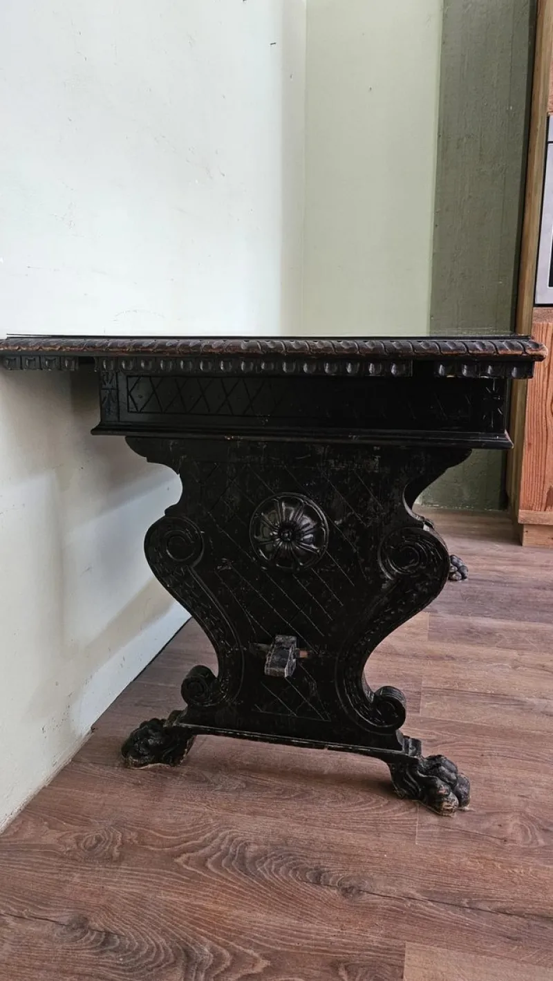 Sale Pamono Beech Desk Table, 1930s