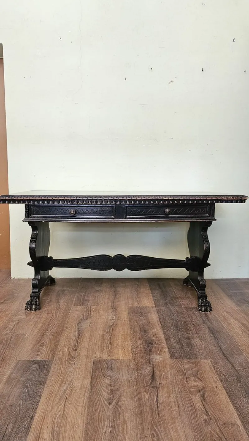 Sale Pamono Beech Desk Table, 1930s