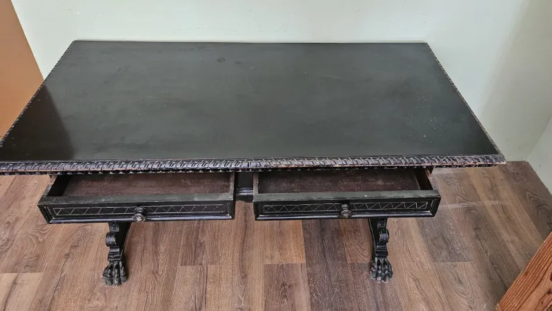 Sale Pamono Beech Desk Table, 1930s
