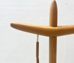 Best Pamono Beech Floor Lamp attributed to Temde Leuchten, 1960s