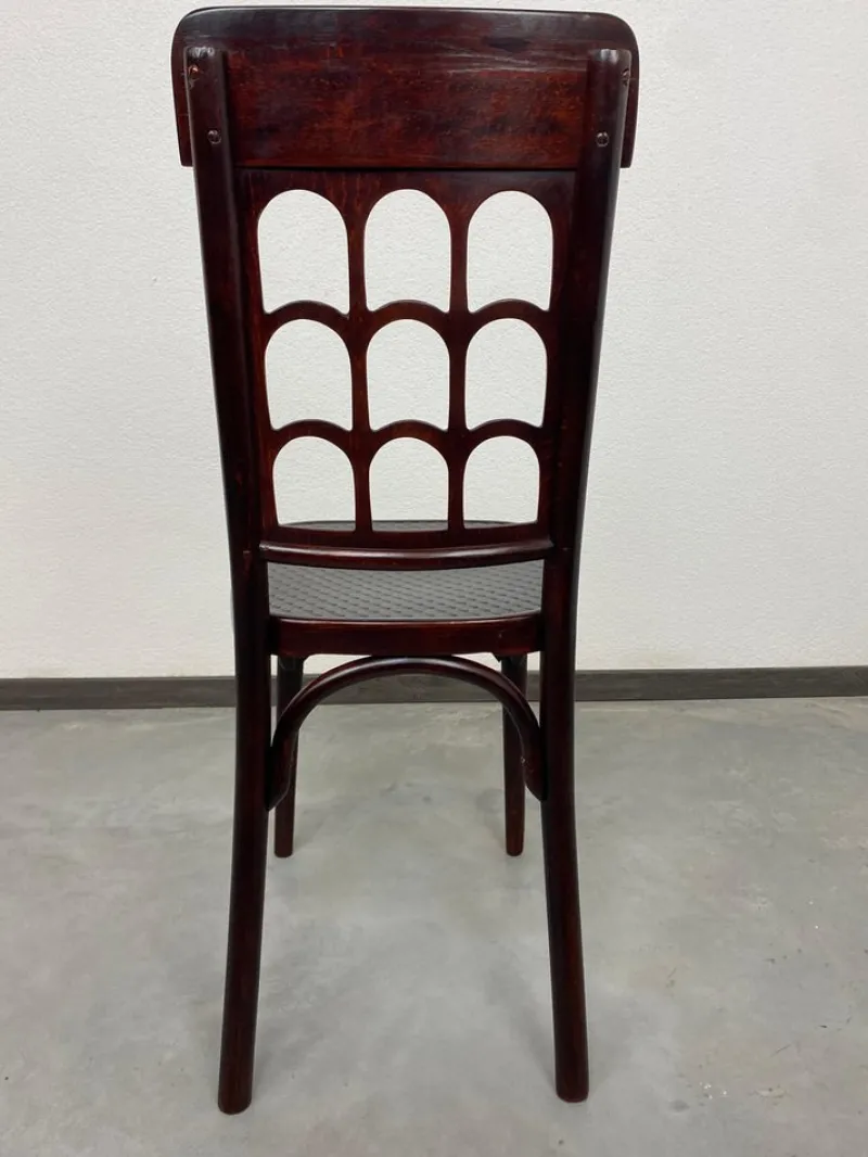 Pamono Beehive Dining Chairs attributed to Josef Hoffmann, 1890s, Set of 2> Side Chairs & Dining Chairs