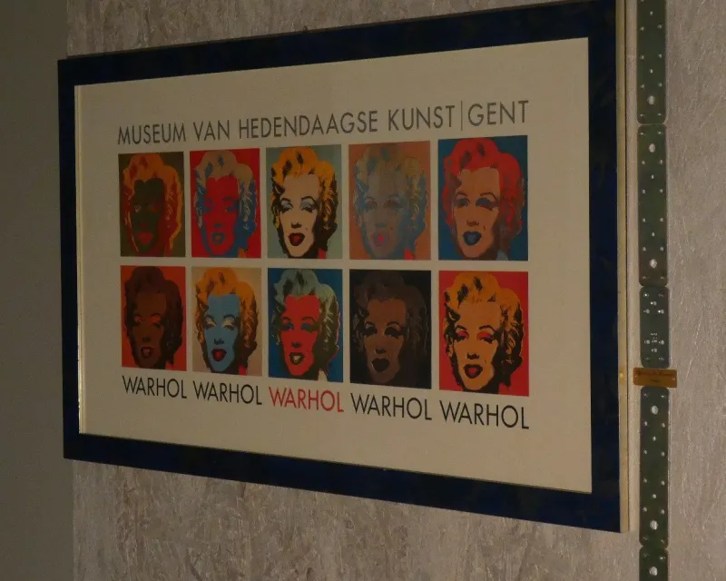 Online Pamono Beeldrecth Amsterdam Exhibition Poster by Andy Warhol for Art Unlimited, 1989