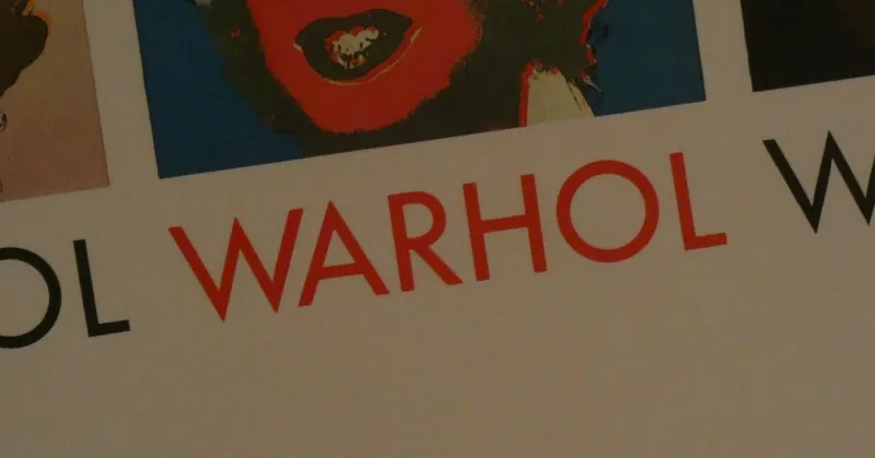 Online Pamono Beeldrecth Amsterdam Exhibition Poster by Andy Warhol for Art Unlimited, 1989