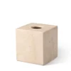 Discount Pamono Beige Marble Square Tissue Box by Royal Bee Design