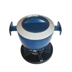 Online Pamono Belgian Cast Iron Fondue Set, 1970s