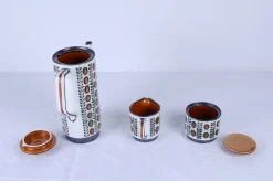 Outlet Pamono Belgian Delta Noix Coffee Service from Boch Rambouillet, 1966, Set of 27
