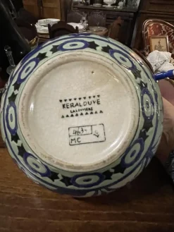 Pamono Belgian Earthenware Vase, 1920s><noscript><img width=