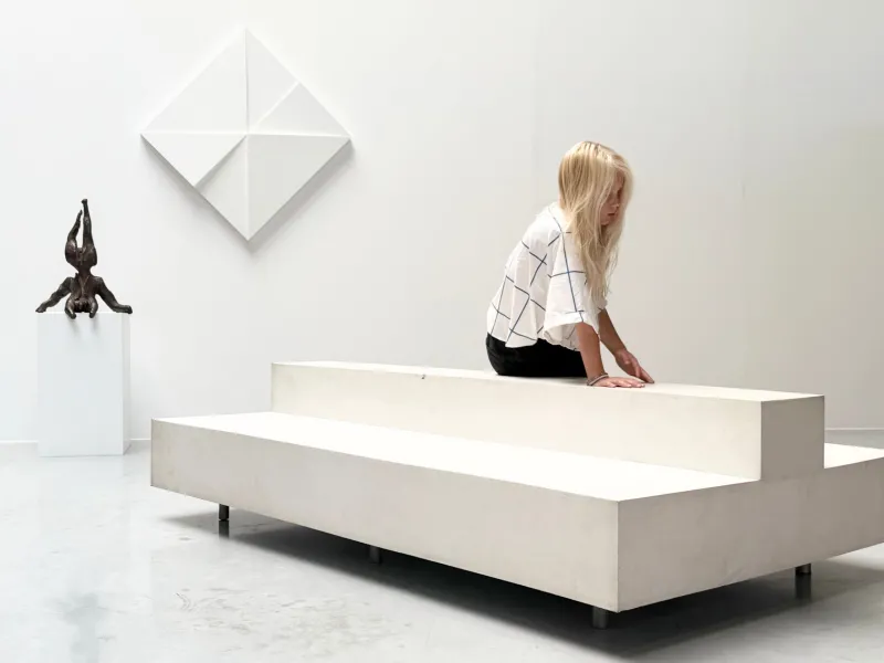 Sale Pamono Belgian Prototype Bench by Maarten Van Severen, 1997