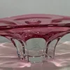 Hot Pamono Belgian Val Saint Lambert Glass Centerpiece, 1970s