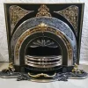 Pamono Belgian Wood Stove or Heater by J. G. Buckens / Réguile & Pecqueur, 19th Century> Fireplaces And Mantels