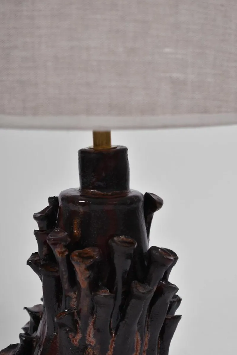 Pamono Belize Brown Lamp by Barracuda Interiors> Table Lamps