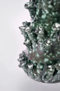 Hot Pamono Belize Green Marbled Lamp by Barracuda Interiors