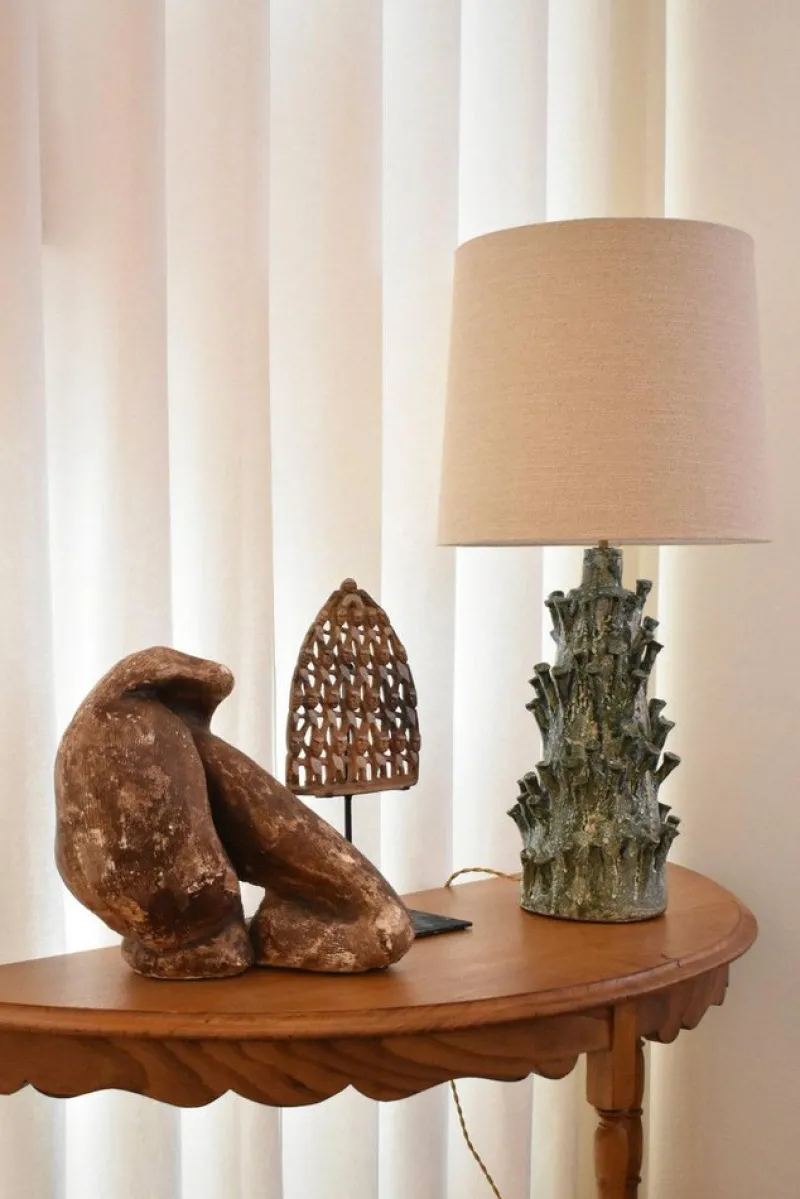 Pamono Belize Green Marbled Lamp by Barracuda Interiors> Table Lamps