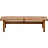Pamono Bench in Oak and Woven Cane attributed to Børge Mogensen, 1950s> Worktables & Workbenches