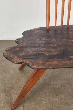 Pamono Bench in the style of George Nakashima, 1960s> Benches
