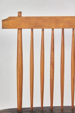 Pamono Bench in the style of George Nakashima, 1960s><noscript><img width=