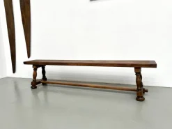Pamono Bench with Baluster Base, 1950s><noscript><img width=