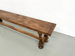 Pamono Bench with Baluster Base, 1950s><noscript><img width=