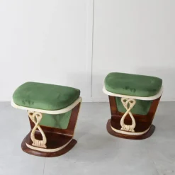 New Pamono Benches attributed to Pier Luigi Colli, 1940s, Set of 2