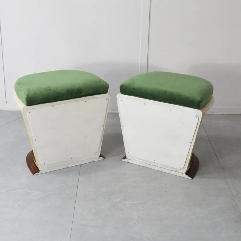 New Pamono Benches attributed to Pier Luigi Colli, 1940s, Set of 2