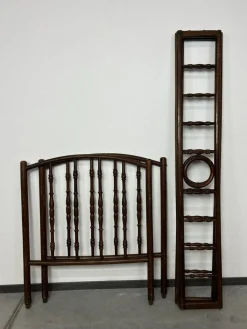 Pamono Bentwood Bed by Fischel, 1890s