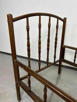 Pamono Bentwood Bed by Fischel, 1890s