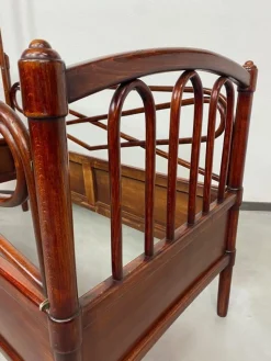 Pamono Bentwood Children's Bed by Michael Thonet, 1890><noscript><img width=
