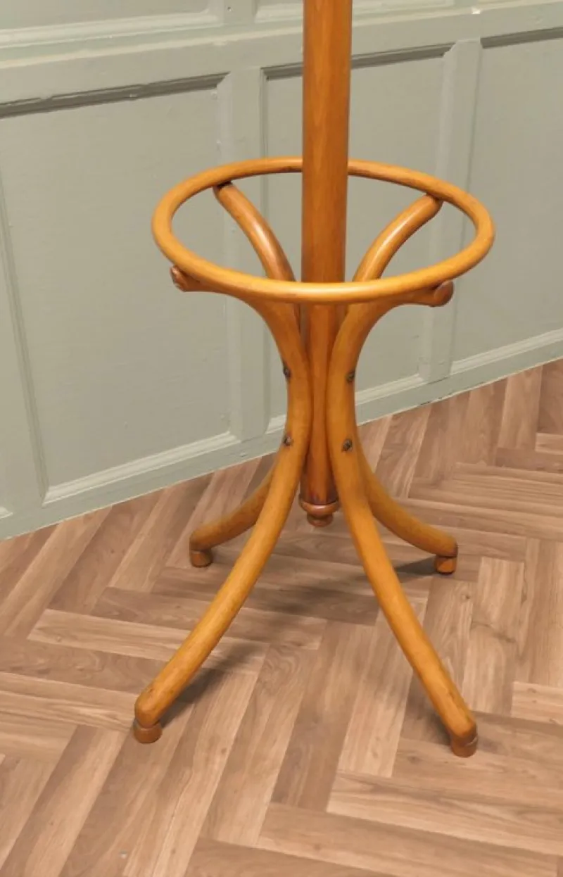 Outlet Pamono Bentwood Coat and Hat Hall Stand, 1960