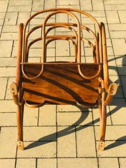 Clearance Pamono Bentwood Magazine Rack from Thonet, 1880s