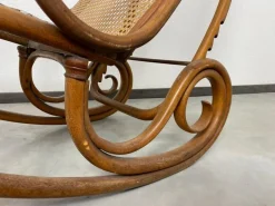 Pamono Bentwood No. 2 Daybed attributed to Thonet, 1880><noscript><img width=