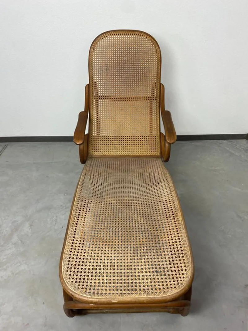 Pamono Bentwood No. 2 Daybed attributed to Thonet, 1880> Daybeds & Chaises Lounges