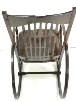 Clearance Pamono Bentwood Rocking Chair by Gustav Siegel for Jacob & Josef Kohn, 1910s