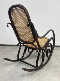 Clearance Pamono Bentwood Rocking Chair from Thonet, 1940s