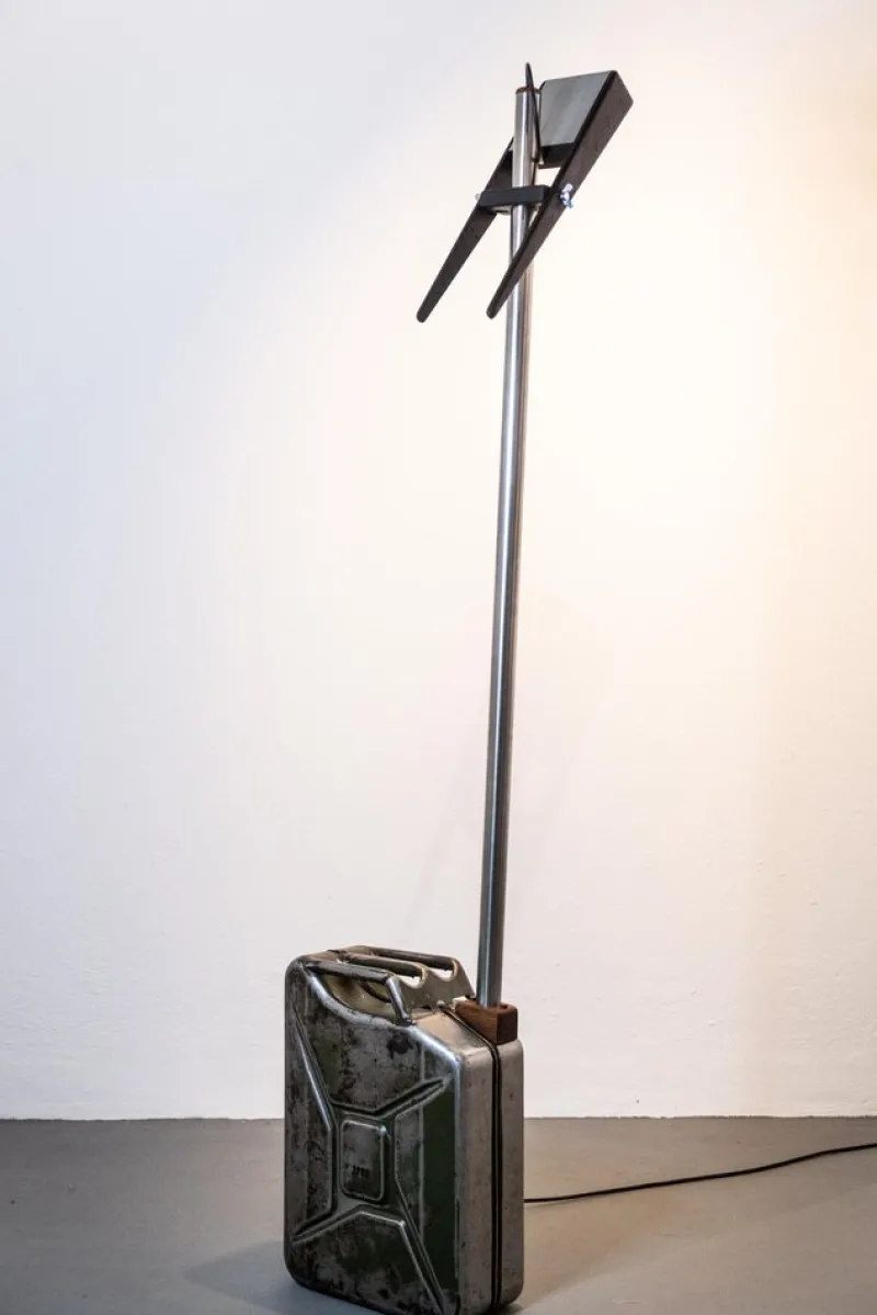 Pamono Benzina Floor Lamp by Caio Superchi> Floor Lamps