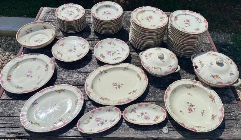 Best Pamono Bernardaud Dinner Service from Limoges, 1960s, Set of 71