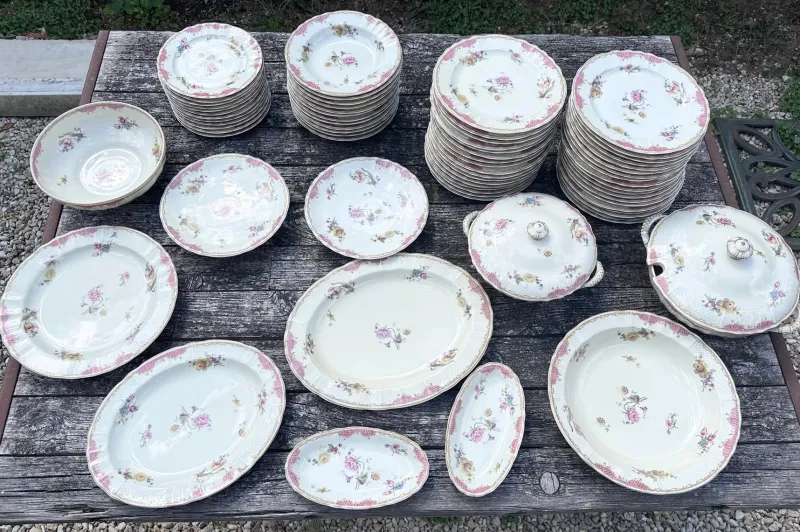 Best Pamono Bernardaud Dinner Service from Limoges, 1960s, Set of 71