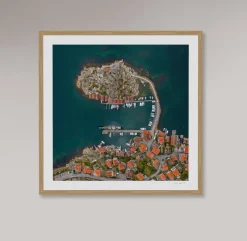 Clearance Pamono Bernhard Lang, AV_Archipelago_021 Aerial View, 2025, Print