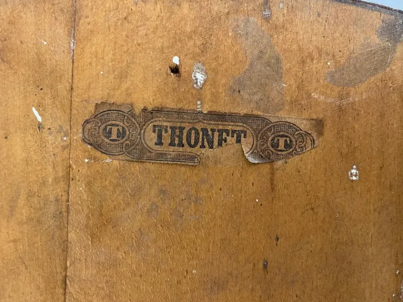 Pamono B952F Windsor Chair attributed to Adolf Loos for Thonet, 1890s> Office Chairs