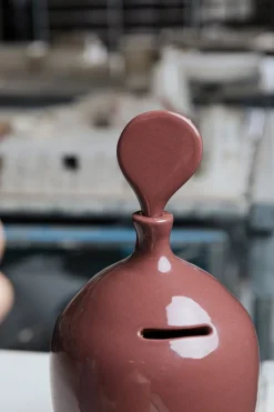 Sale Pamono Bice Muse Collection Ceramic Moneybox by MM Company for Collezione Caleido