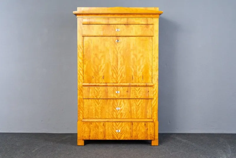 Discount Pamono Biedermeier Birch & Elm Secretary